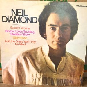 3/$30 Neil Diamond Sweet Caroline Vintage Vinyl Album 1973